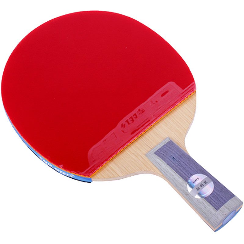 红双喜乒乓球拍天极蓝海绵反胶兵乓球单直拍横拍长短柄ppq成品拍
