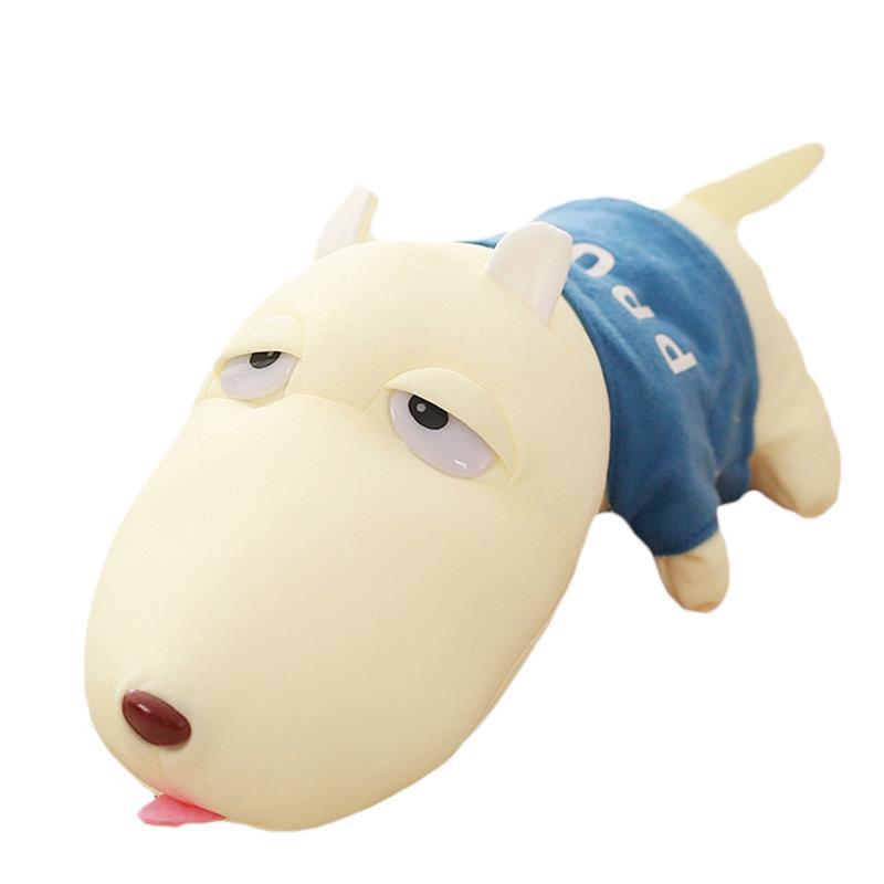 小号迷你趴趴狗公仔毛绒玩具竹炭狗布娃娃玩偶纳米泡沫粒子抱枕