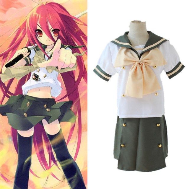 灼眼的夏娜 夏娜 cos服 cosplay服装 水手服 校服 衣服 短袖款