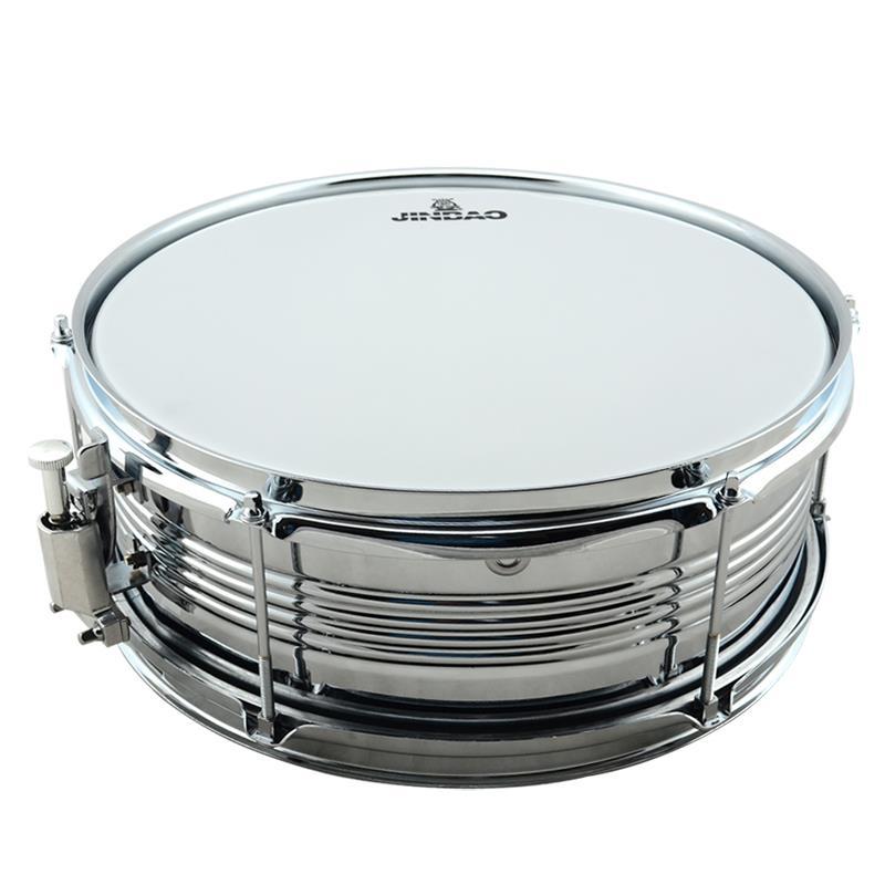 津宝架子鼓小军鼓 jbs1051 不锈钢 小军鼓 队鼓 送背带 鼓棒