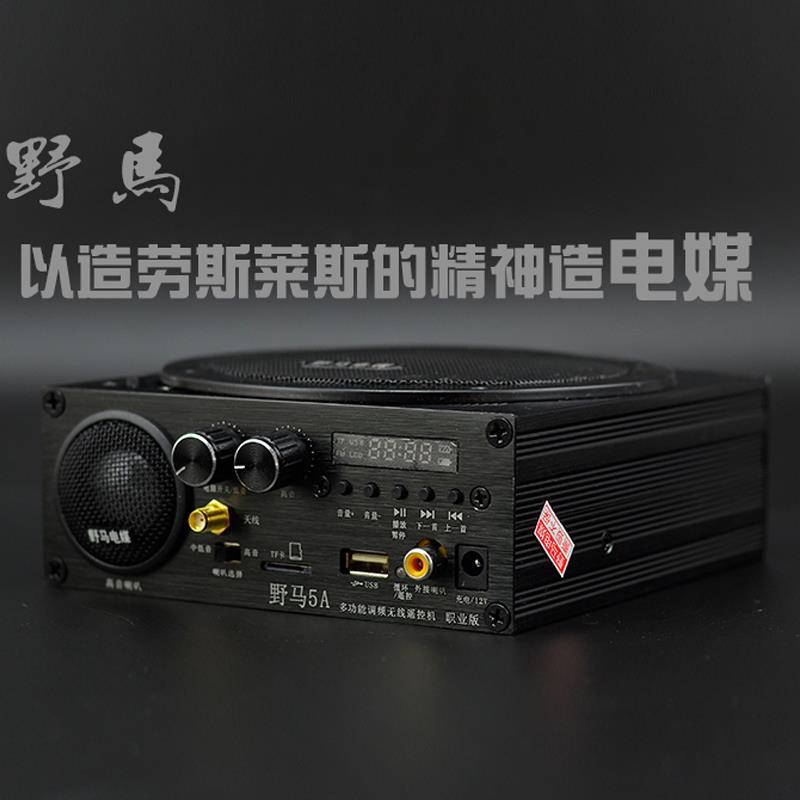 新款野马电媒5a职业版电媒机无线遥控电煤正品电煤机扩音器神器