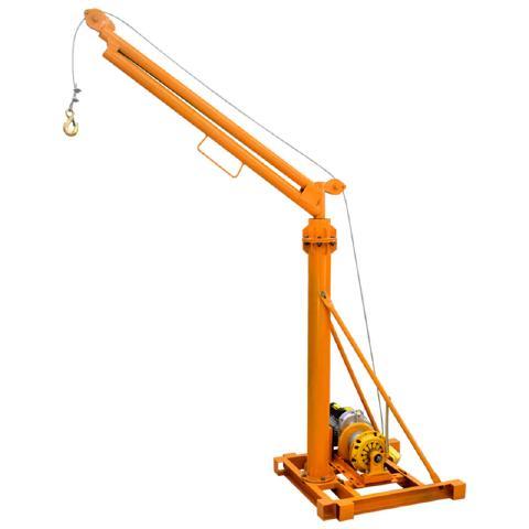 室外吊运机 家用装修吊砖机提升机吊粮机起重机220v旋转小型吊机