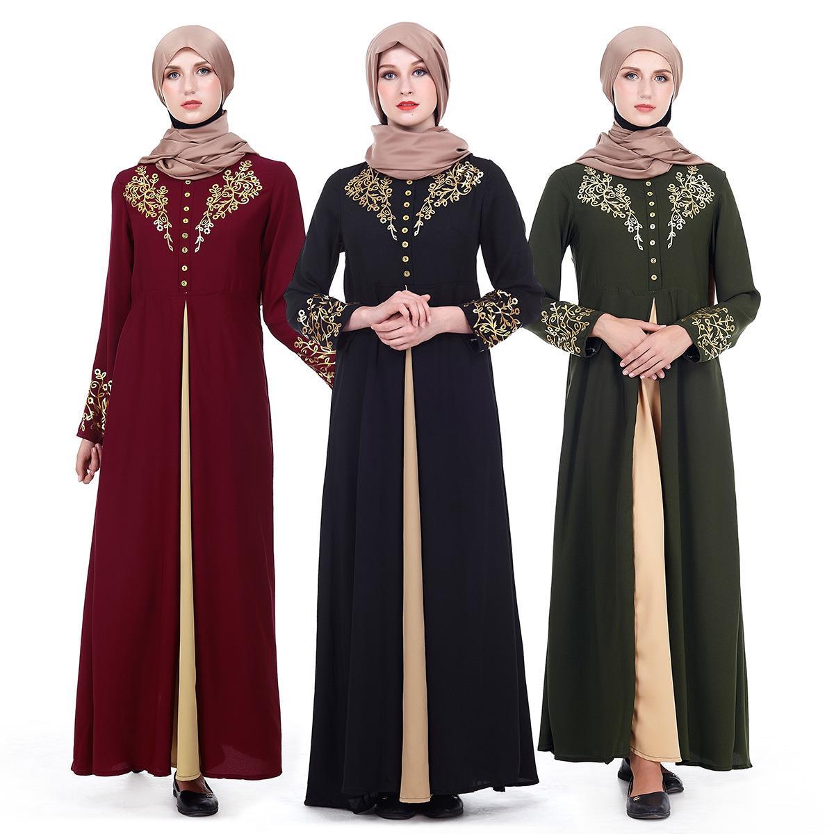 Dubai travel clothing women's robes UAE mosque Muslim Hui clothing muslimdress