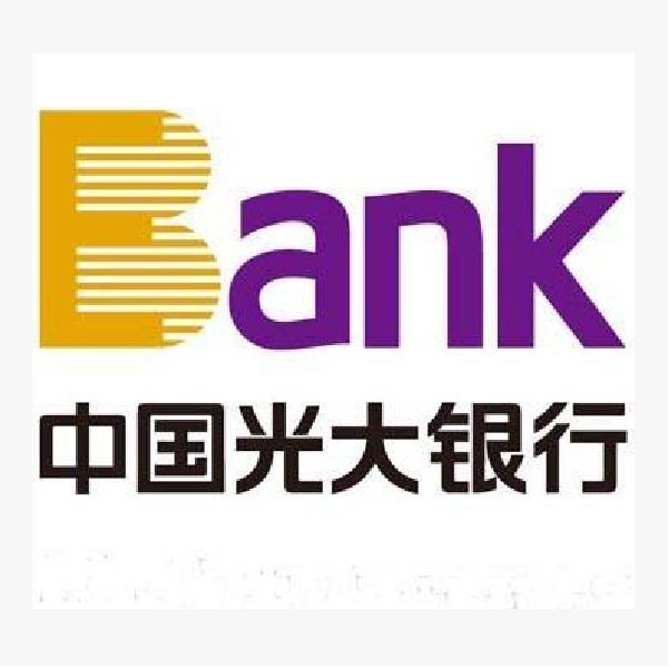 汽车反光贴纸光大银行logo标识图