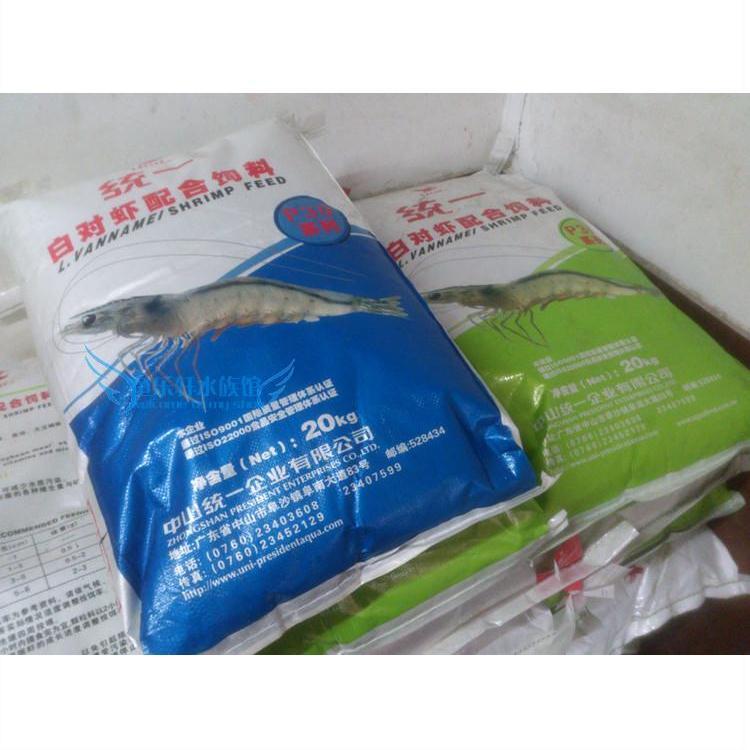 统一虾饲料1.0mm粒径下沉底鱼苗底栖动物鱼食鱼池鱼塘养殖场破碎微粒鱼饲料