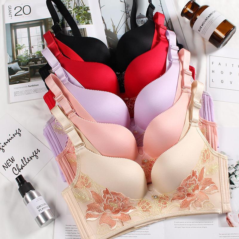 幸福狐狸同款无痕内衣女调整型文胸小胸聚拢防下垂收副乳女士胸罩