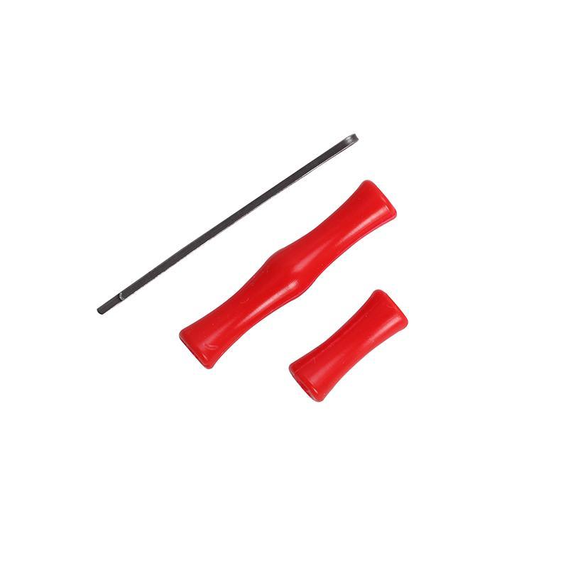 弓箭射箭硅胶橡胶护指滚柱反曲直拉弓箭护具弓弦减震定位保护手指