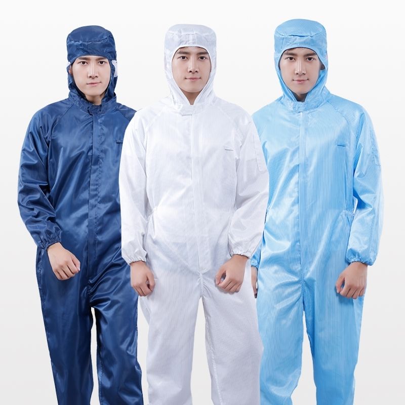 One piece clothes, dust-proof clothes, anti-static work clothes, one-piece hoods, isolation clothes, spray paint clothes, electrostatic clothes, food protective clothes