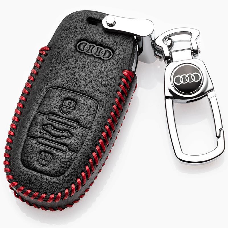 奥迪a6l钥匙套保护套专用奥迪车钥匙包2019款a6l钥匙套遥控器真皮