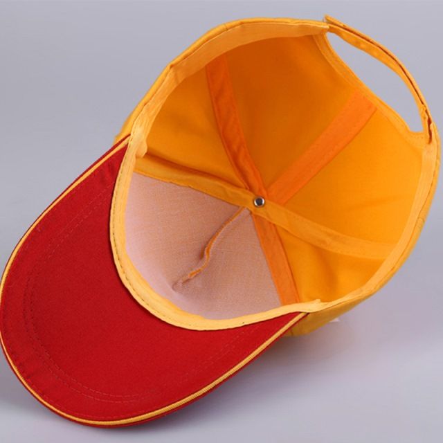 餐饮酒店服务员太阳帽工作帽 夏季棒球帽鸭舌帽广告帽印字LOGO