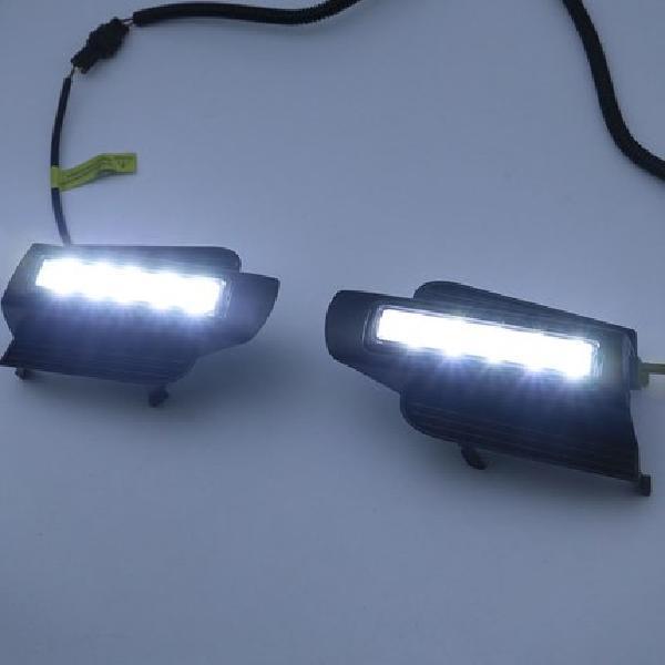 03-09款丰田普拉多日行灯 老霸道改装专用led日间行车灯 雾灯总成