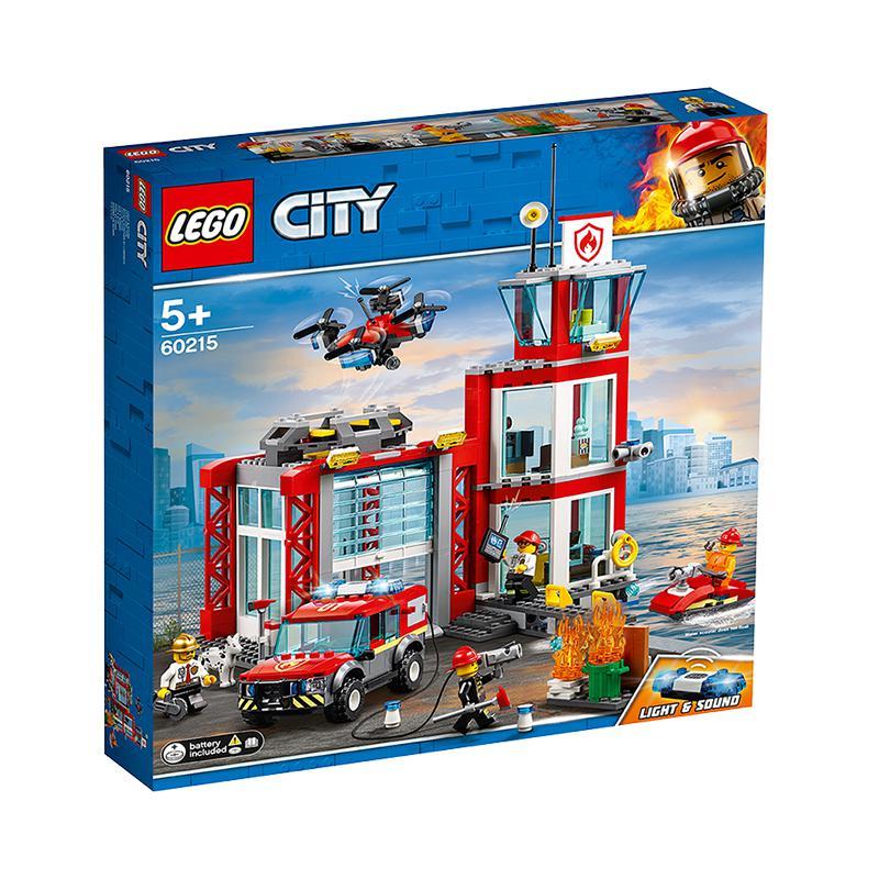 LEGO 乐高 City城市系列 60215 城市消防局