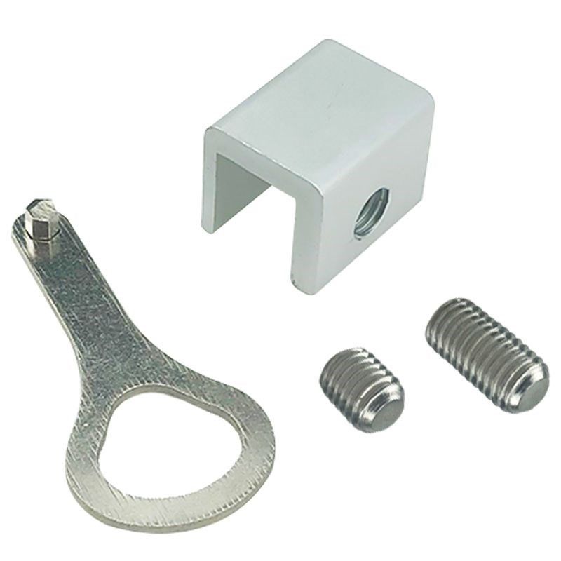 儿童固定防止窗户铝合金打孔限位卡扣