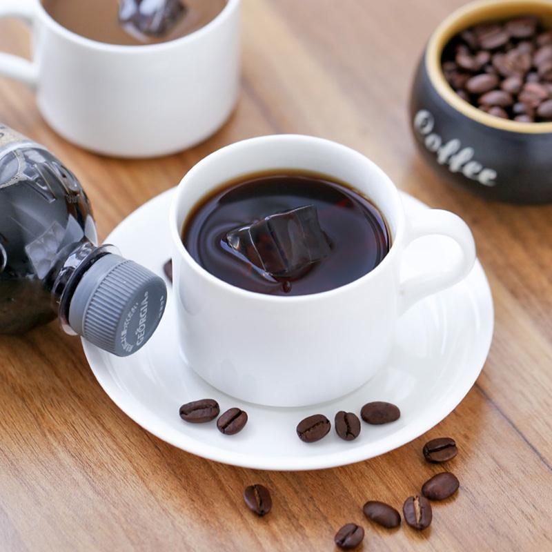 乔治亚拿铁咖啡黑咖啡混装即饮咖啡饮料500ml【小度美食】