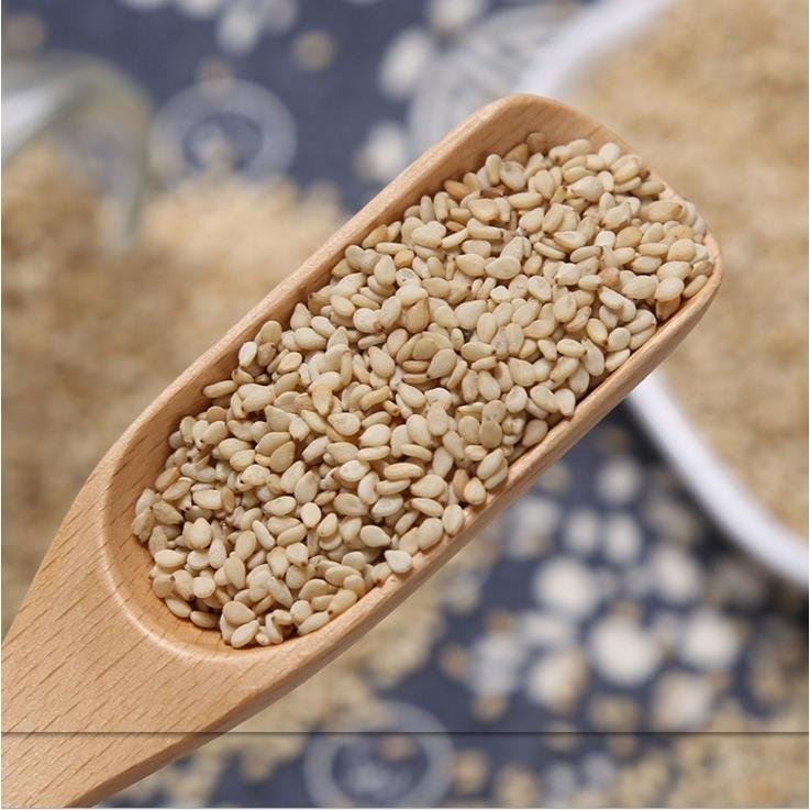 1斤/2斤/5斤装优质带皮白芝麻农家新货生芝麻免洗干净无沙包邮