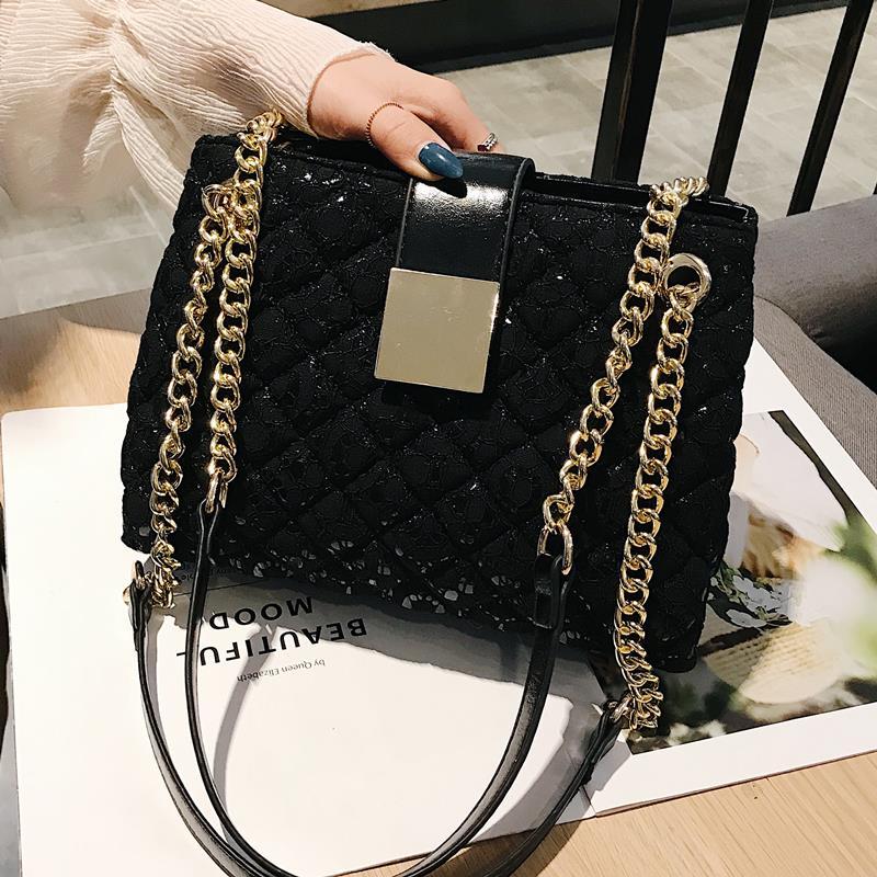Net red bag women's autumn and winter new chain bag ins fashion versatile tote bag large capacity single shoulder bag fashion