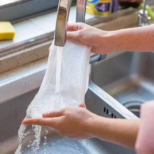 加厚厨房用纸吸油纸厨房纸巾吸水洗碗布不沾油吸油卷纸油炸擦手纸