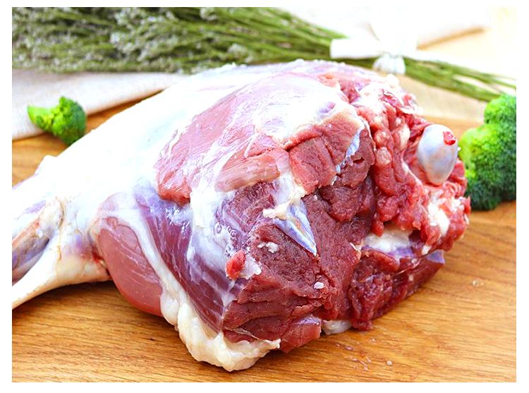 去骨羊后腿肉内蒙古草原散养现杀新鲜羊肉羔羊肉烧烤火锅食材包邮