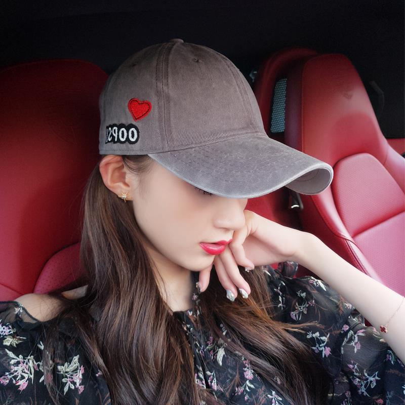 Women's cap autumn and winter new fashion Korean fashion trend casual wear black hip hop cap student baseball cap