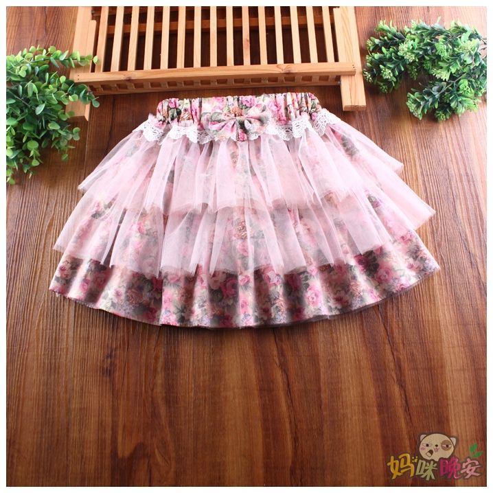 Lace size girls short skirt skirt butterfly baby cake children's gauze skirt new tutu skirt children's clothing
