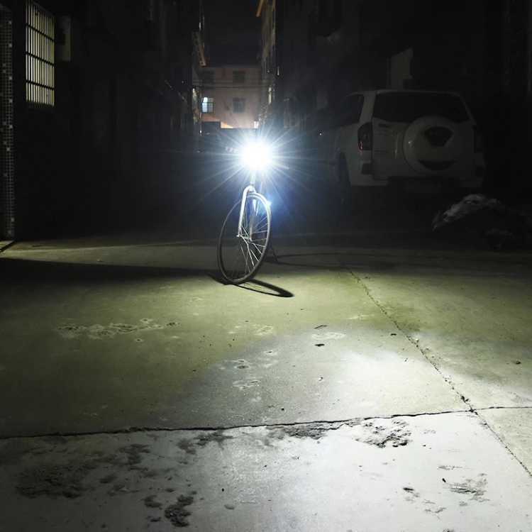 安骑赛自行车灯夜骑车前灯可充电超亮山地车前灯喇叭骑行装备配件