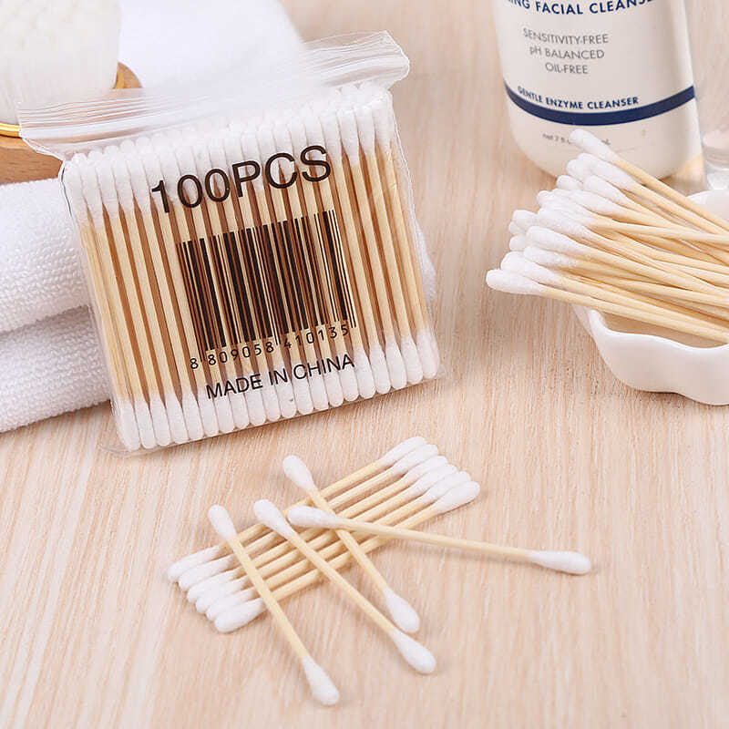 Cotton swabs, cotton swabs, special cotton swabs, household disposable double-headed cotton swabs, cotton swabs, ears, no hair loss
