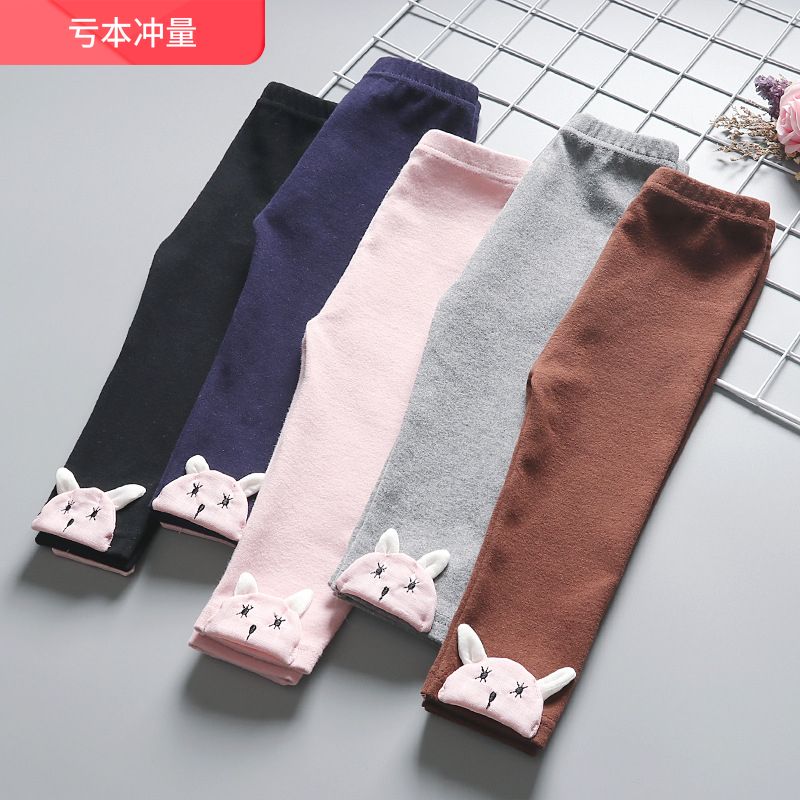Girls' Leggings spring and autumn baby foreign style spring wear thin Korean baby girls' pants