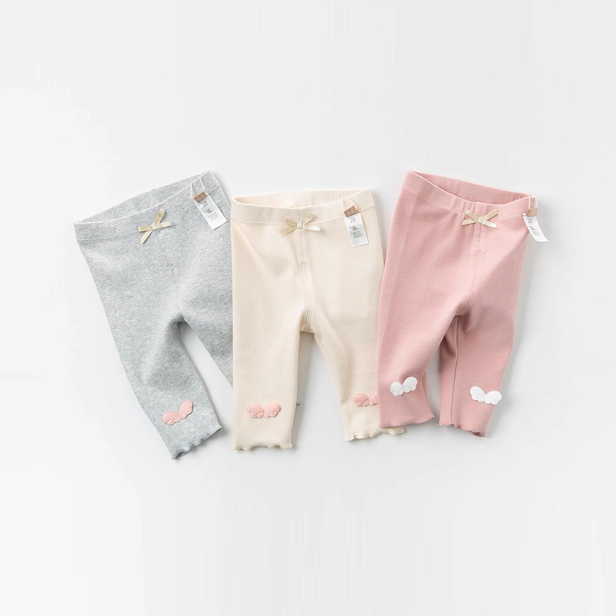 Girls' Leggings spring 2020 new spring clothes girls' spring and autumn pants wear thin foreign style baby clothes