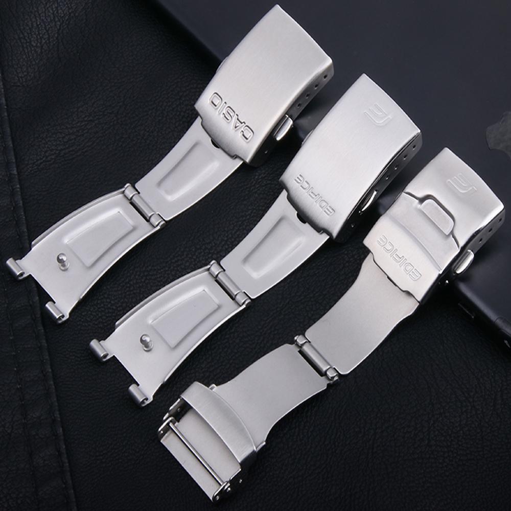 20mm配件保险折叠表带卡扣卡西欧钢带