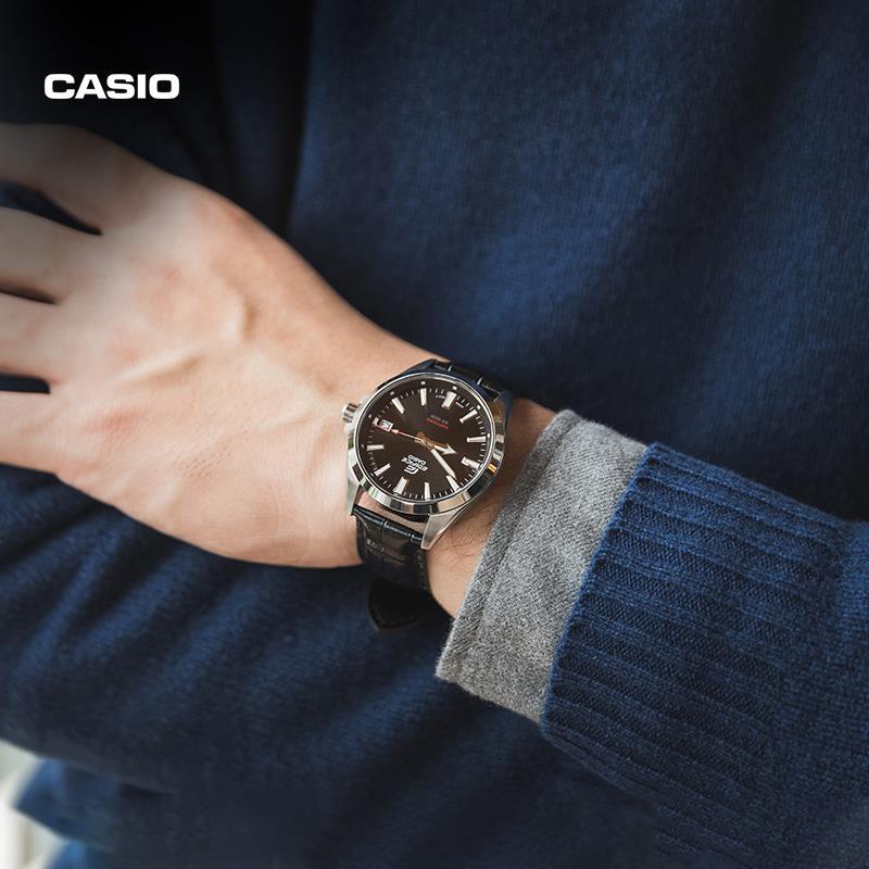 casio卡西欧efb107d时尚防水男士商务手表卡西欧edifice系列男表