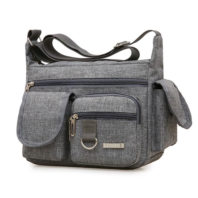 Men's bag canvas shoulder bag men's crossbody bag men's bag backpack casual travel bag small fashion trendy bag briefcase