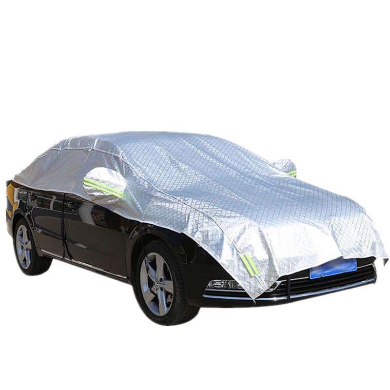【厂家直售亏本促销】四季汽车防晒遮阳罩防雨雪加厚半车衣罩