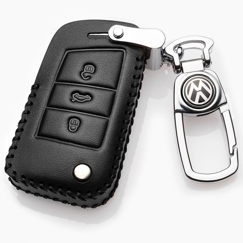 2019款一汽大众宝来钥匙套2018款真皮专用全新宝来传奇车钥匙包扣