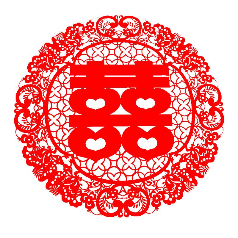 静电贴喜字婚房装饰布置窗花婚礼门贴双喜子创意结婚婚庆用品大全