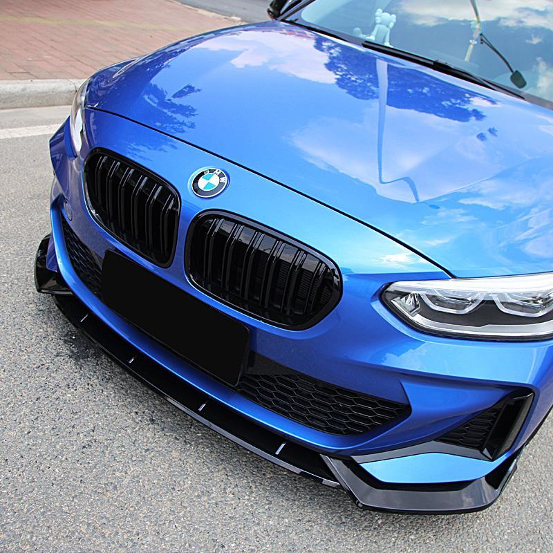 适用于17-20款宝马1系三厢改装前铲 118i120i125im系小包围装饰件