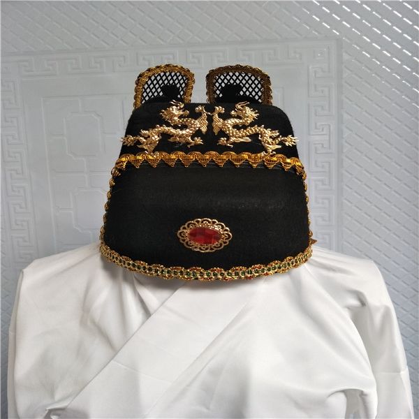 明朝宋朝包公官帽乌纱帽展昭武侠帽皇帝大臣古代道具状元帽cos帽