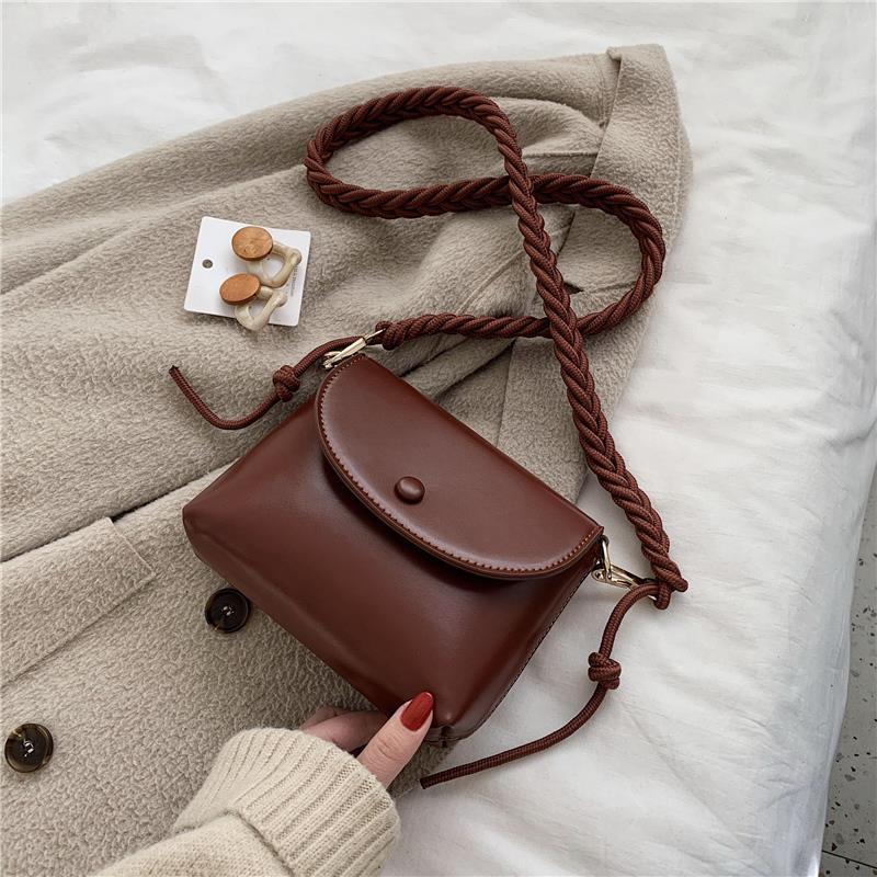 Shangxin texture small bag new 2020 net red fashion one shoulder messenger bag women's versatile ins foreign style small square bag