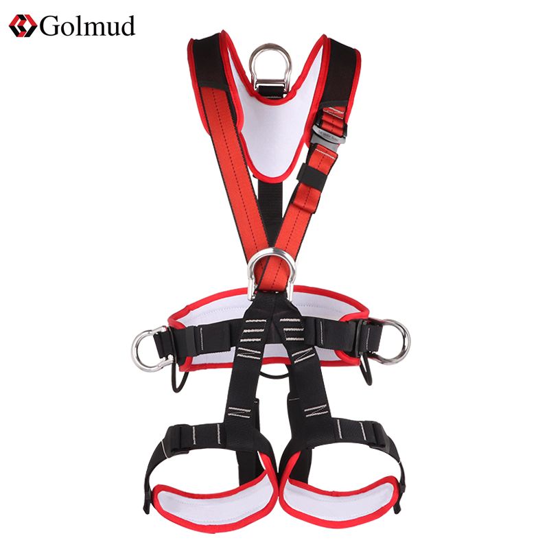 golmud攀岩安全带户外防坠落高空作业风电保险带安全绳套装gm565