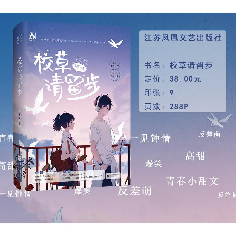 正版 赠书签 告白卡 校草请留步夏栀花火青春校园小说 虎窝拼