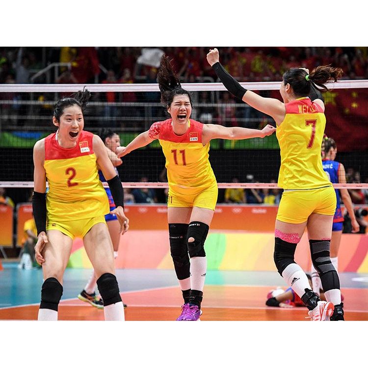 正品中国队女排男排排球服国家队比赛服运动球衣无袖气排球比赛服