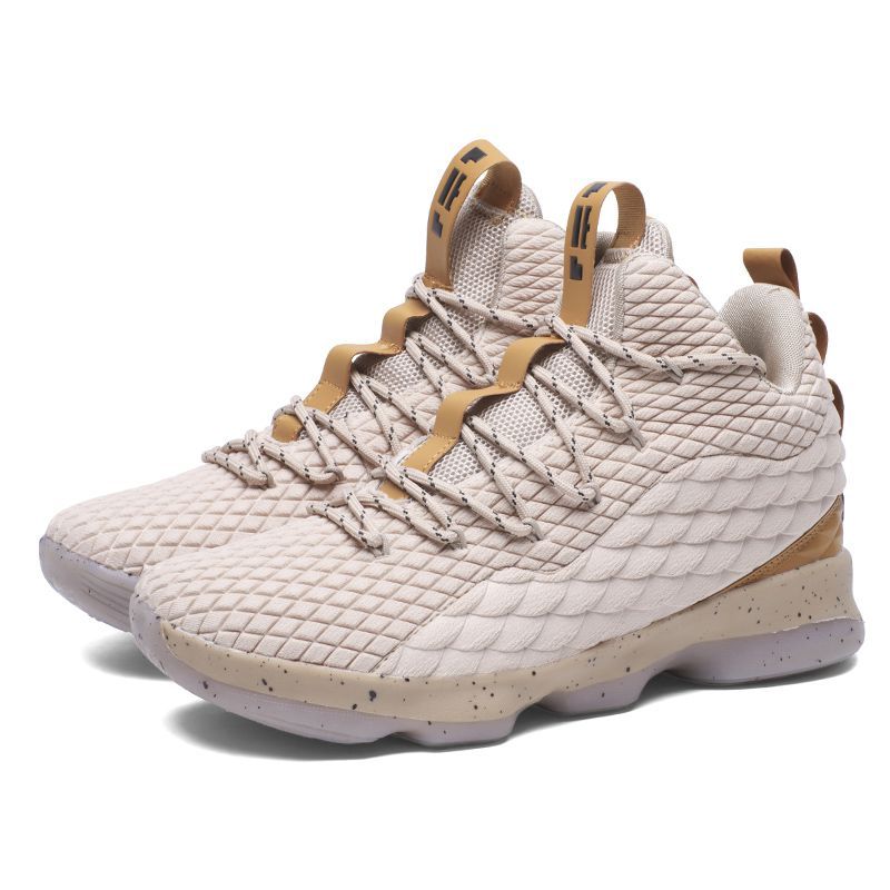 品牌篮球鞋 詹姆斯1代香槟金战靴士兵11耐磨学生防滑球鞋男女运动