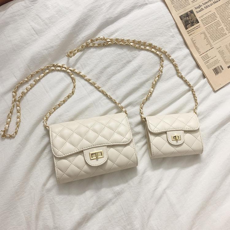 Summer small bag for women 2021 new style small fragrance autumn and winter ins versatile crossbody bag handbag rhombus chain bag