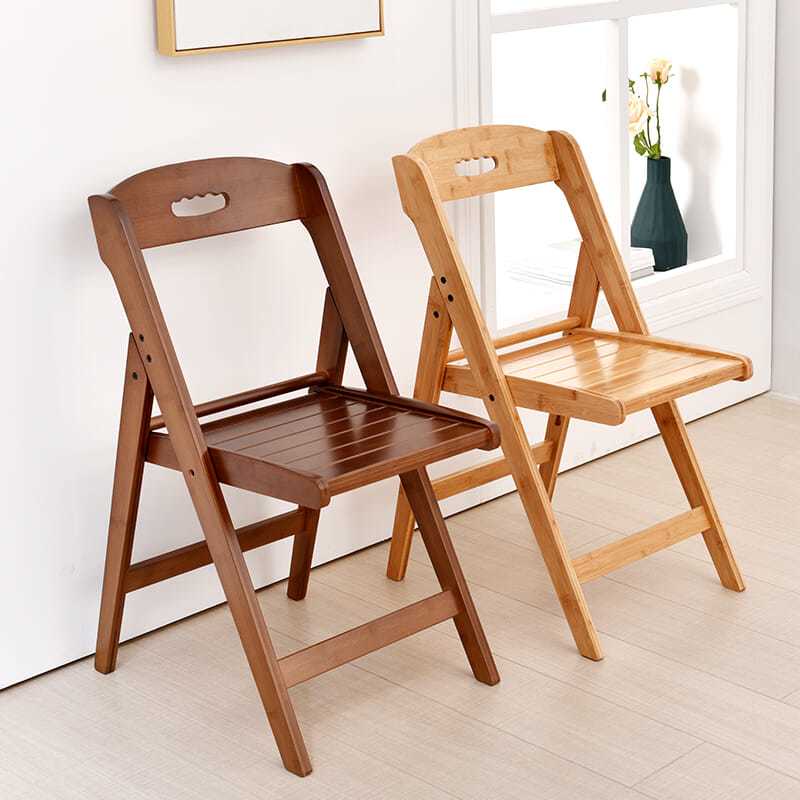 餐椅家用简约现代实木折叠椅办公室书房学习靠背椅简易北欧小椅子