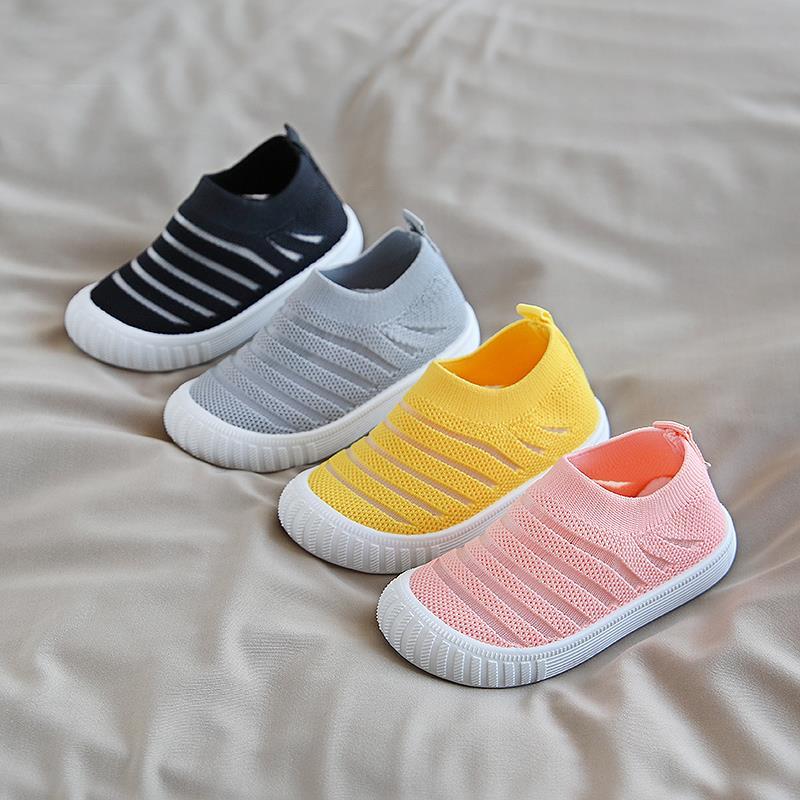 春夏季儿童网鞋小布鞋男童学步鞋休闲软底幼儿园室内鞋透气懒人