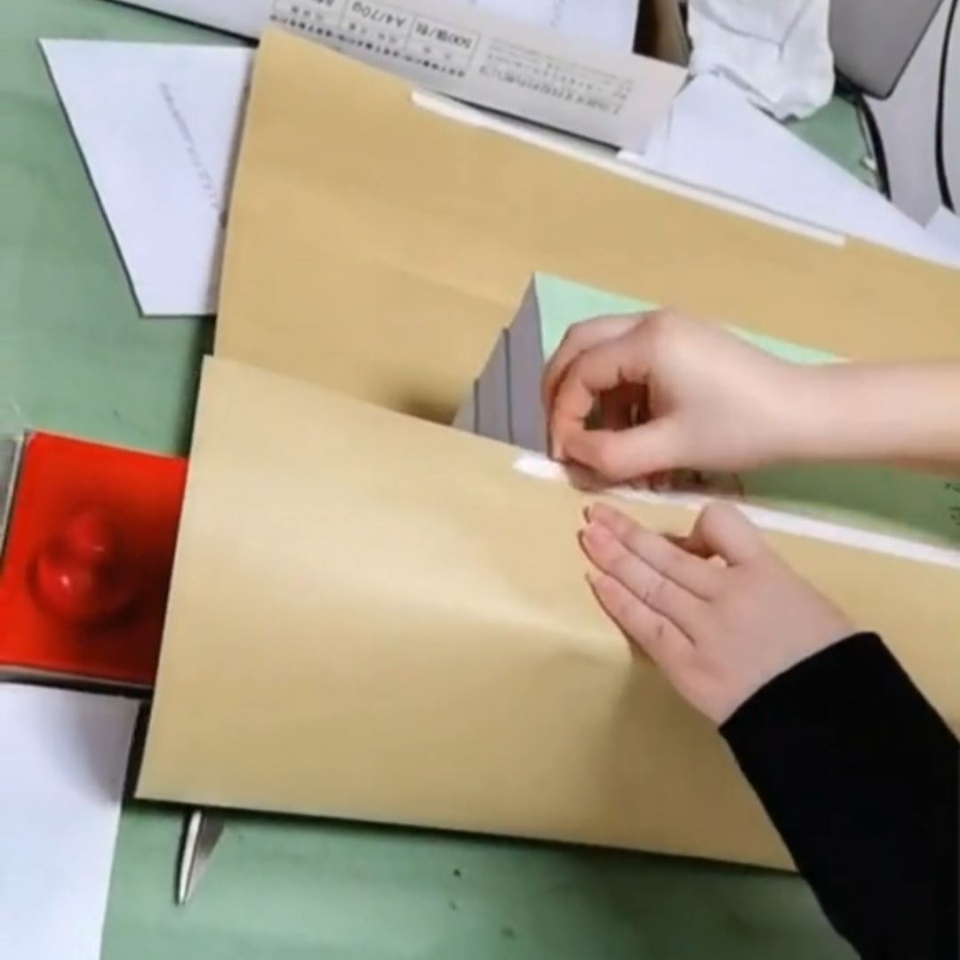 黄色包标书牛皮纸 封标书纸 招标投标包书纸 120克蒸汽灭菌包装纸【2