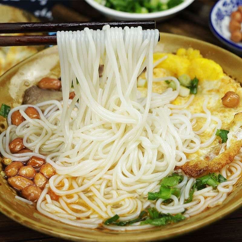 湖南郴州特产干米粉正宗宜章早餐汤粉细鱼粉卤粉圆炸米线速食食品【2