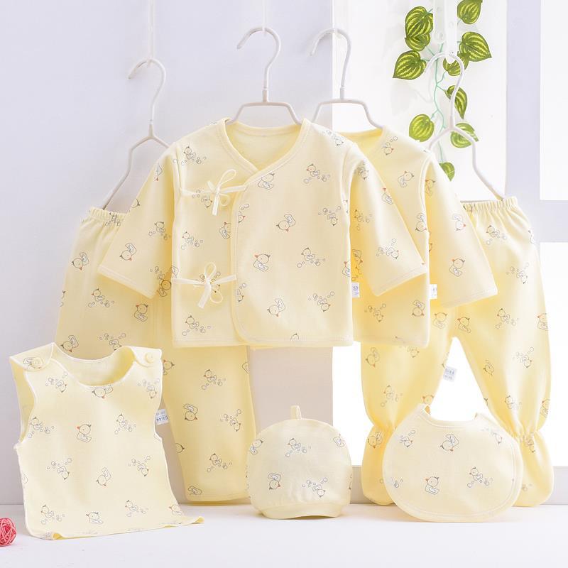 新生儿内衣套装纯棉0-3月婴儿衣服薄款用品初生满月夏季宝宝大全