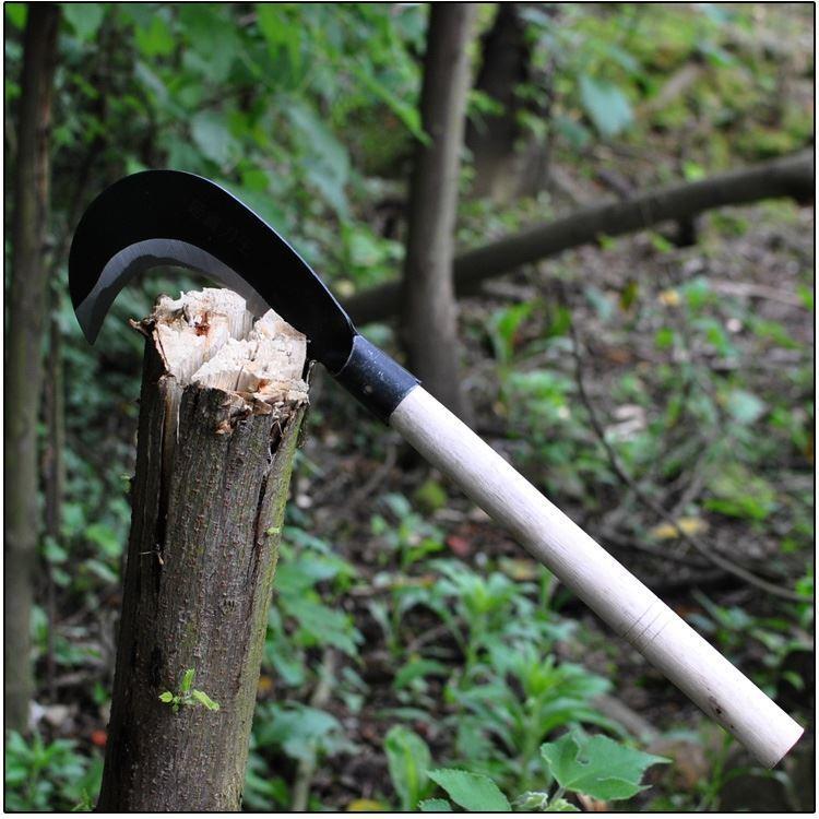 多功能多用农用镰刀除草砍柴全钢割草