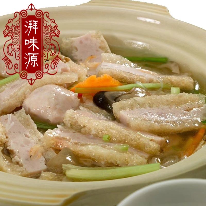 广东惠州特产金镶肉客家酿猪皮450g浮皮响皮猪皮酒店特色食材