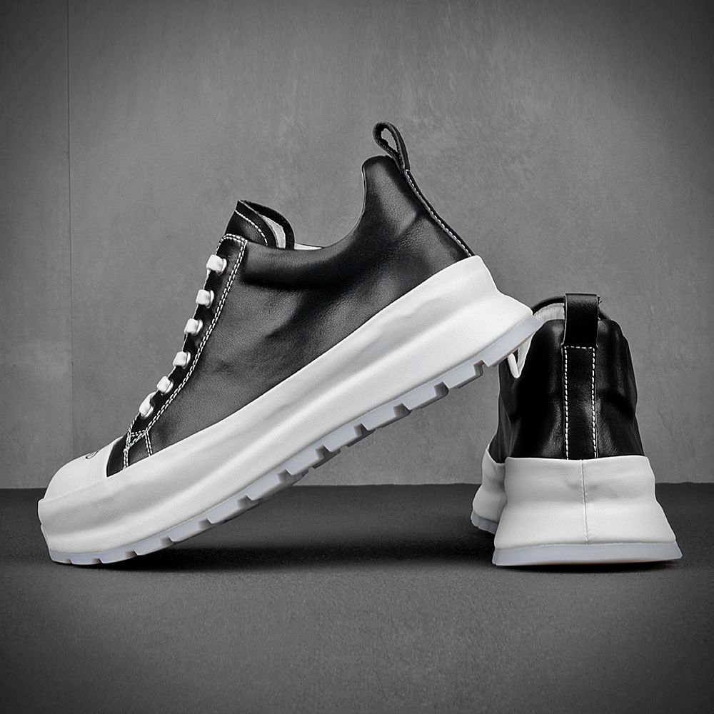 欧洲站ro男鞋潮鞋2020新款老爹鞋真皮包底运动鞋男休闲鞋男士板鞋